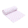 Baby Bows Print Swaddle Blanket - Magnolia BabySwaddle Blanket