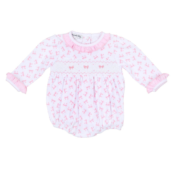 Baby Bows Smocked Bubble - Magnolia BabyBubble