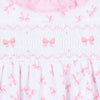 Baby Bows Smocked Dress - Magnolia BabyDress