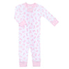 Baby Bows Zip Pajamas - Magnolia BabyZipper Pajamas