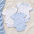 Baby Boy Bodysuit Set - New Beginnings flatlay