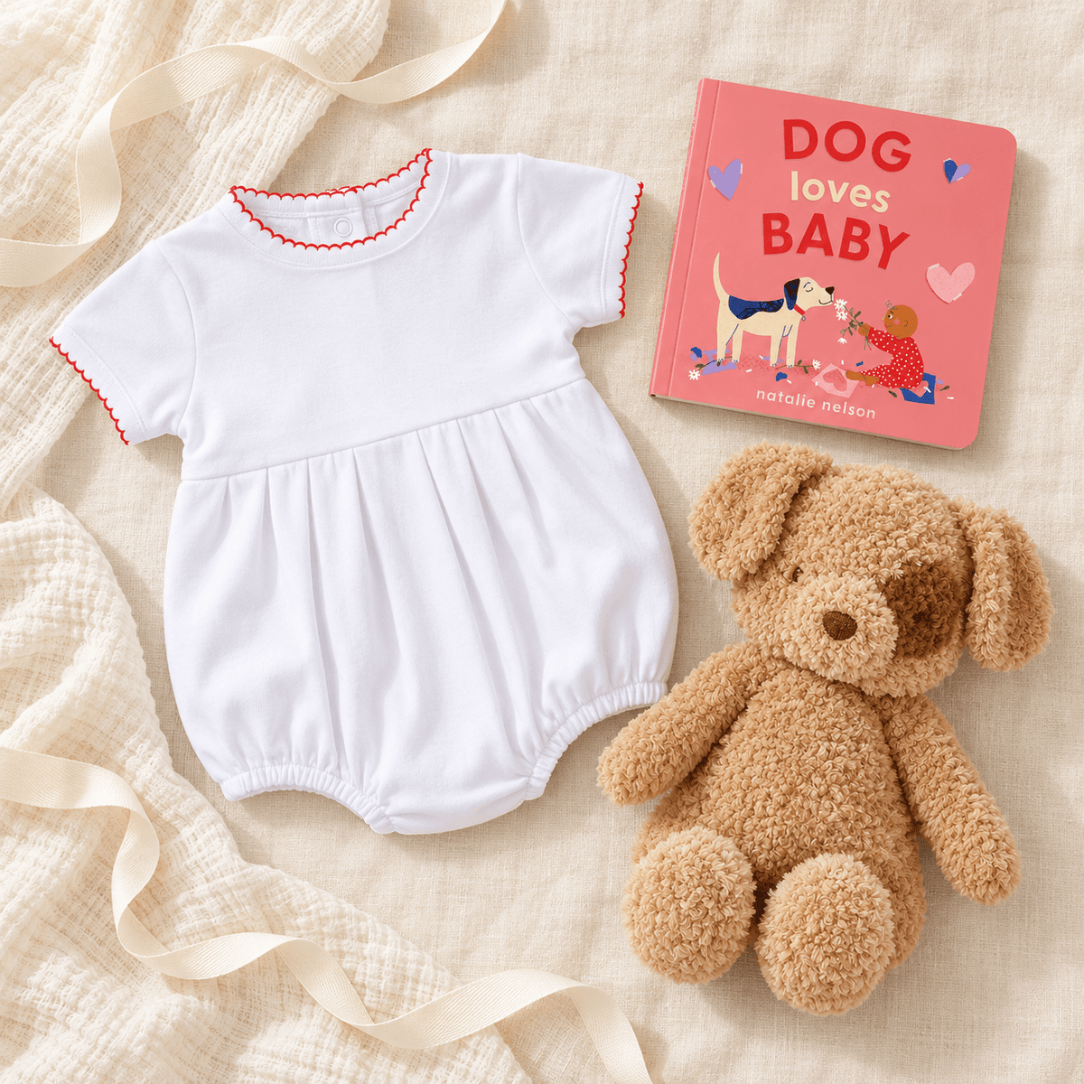 Magnolia Baby_Baby Boy Bubble Gift Set - Dog Loves Baby_1