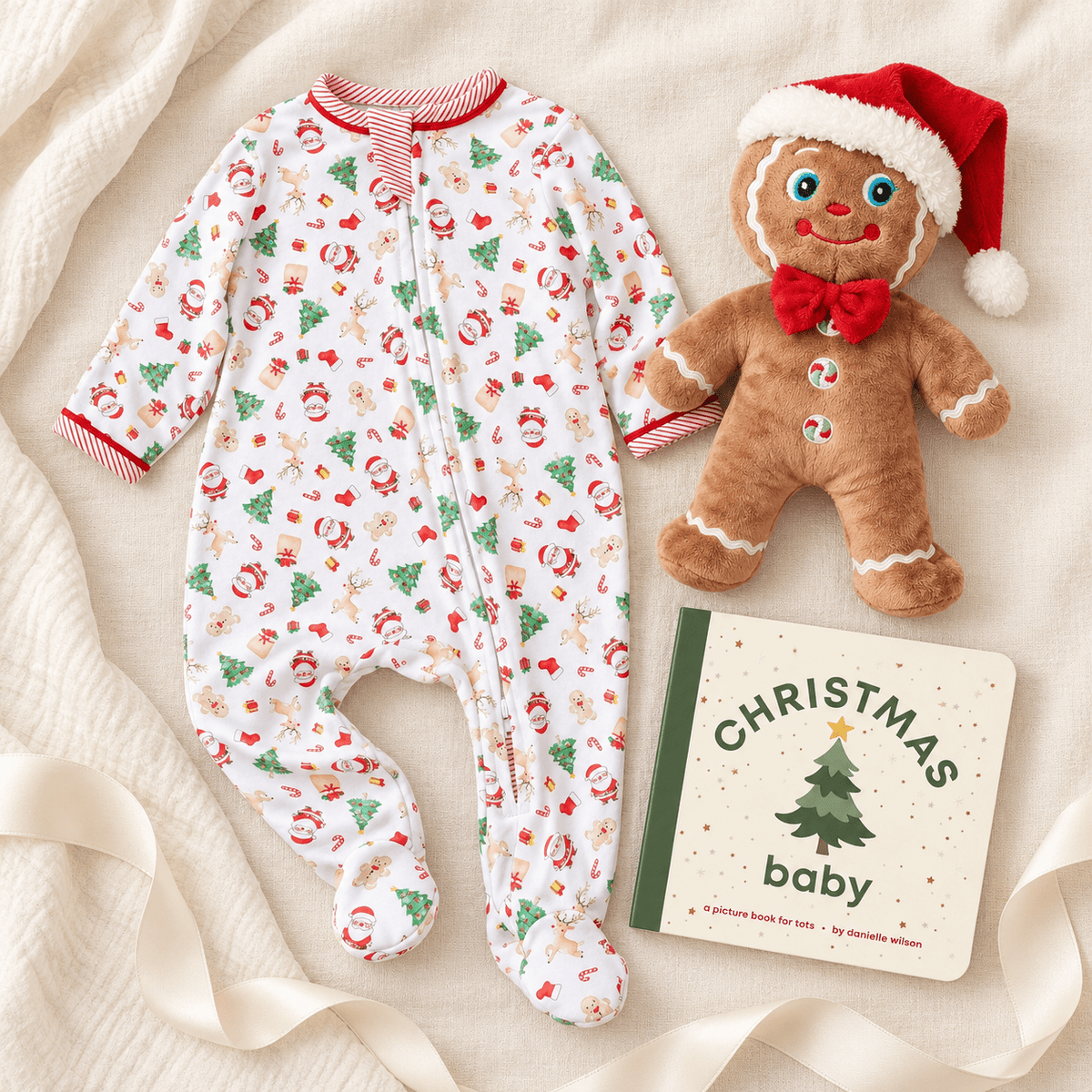 Magnolia Baby_Baby Boy Christmas Footie Gift Set - Christmas Magic_1