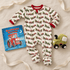 Luna and Arlo_Baby Boy Christmas Footie Gift Set - Santa&