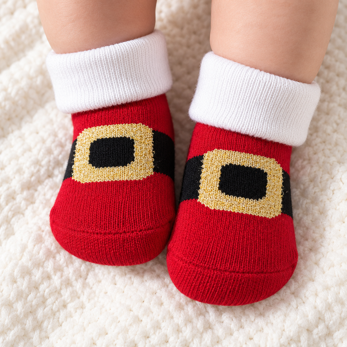 Baby Boy Christmas Socks - Set of 3