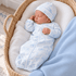 Magnolia Baby_Baby Boy Converter Gown Set - Wild West Toile_1