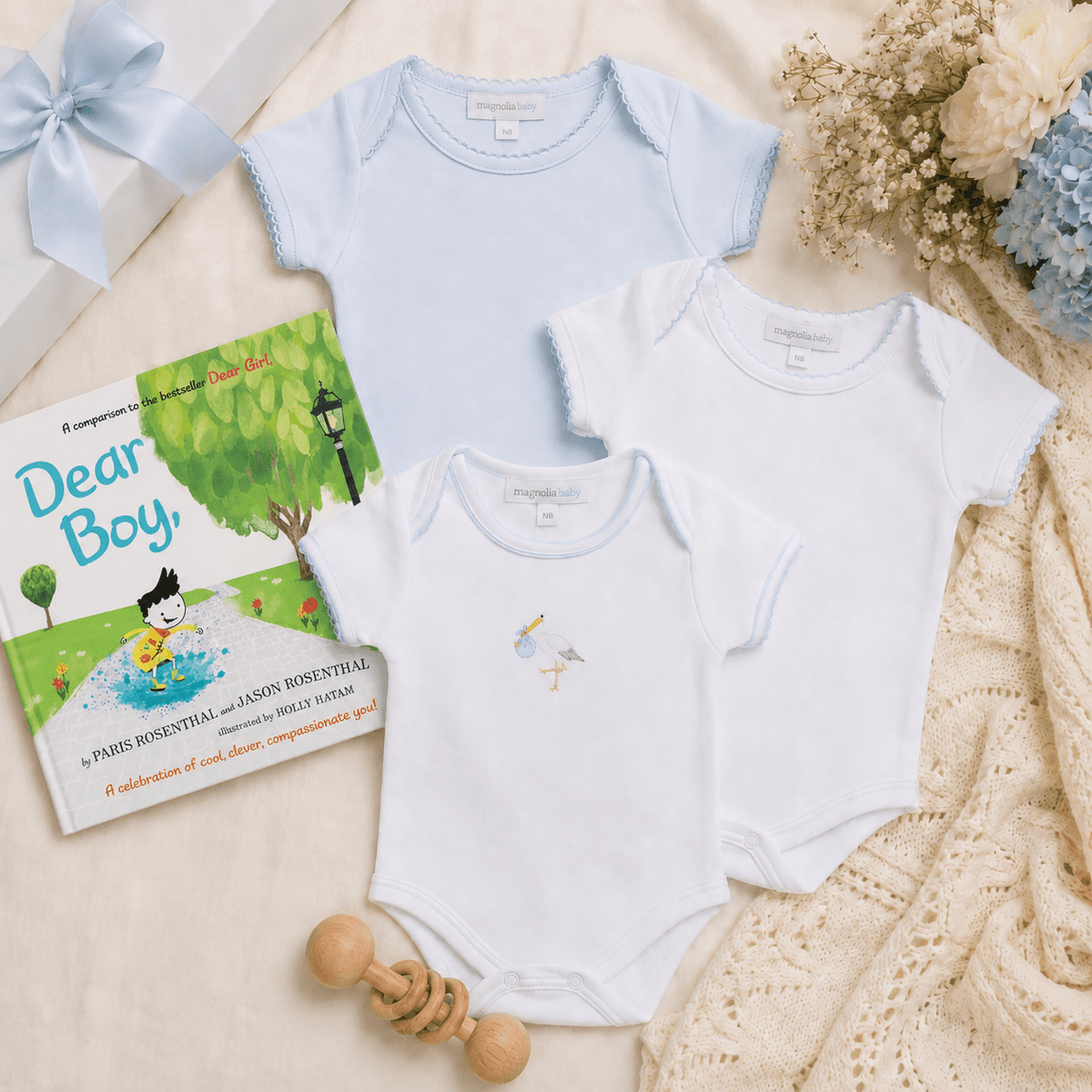 Magnolia Baby_Baby Boy Essential Bodysuit Gift Set_1