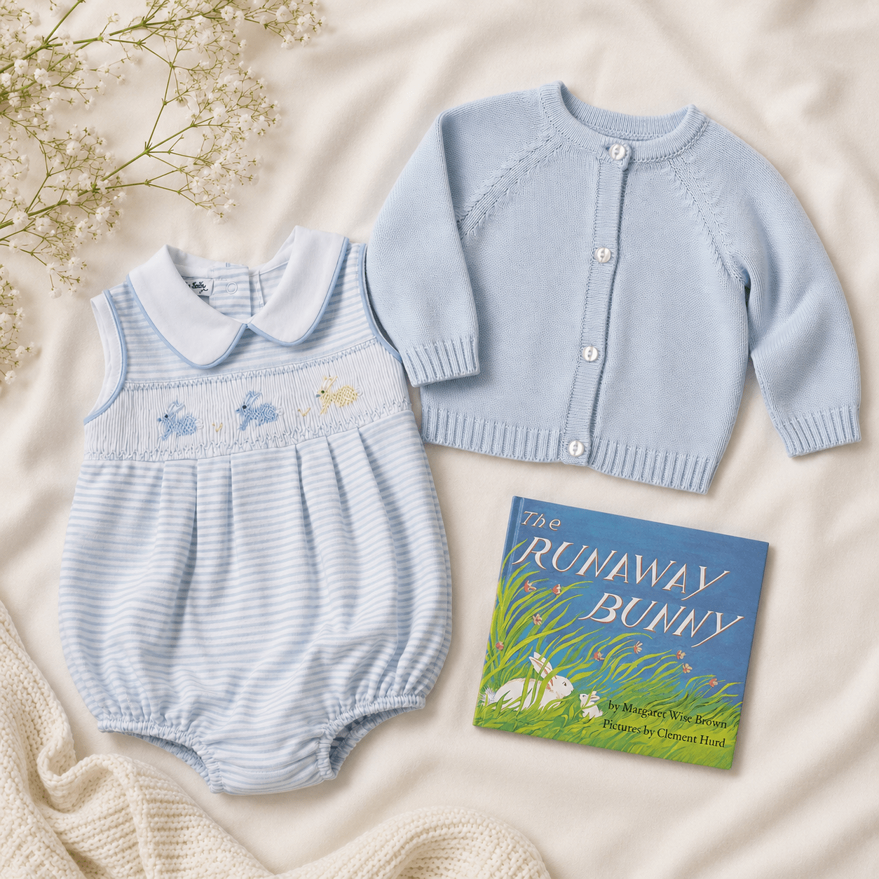 Baby Boy Hoppity Hop Bubble Gift Set - Magnolia BabyBubble Gift Set