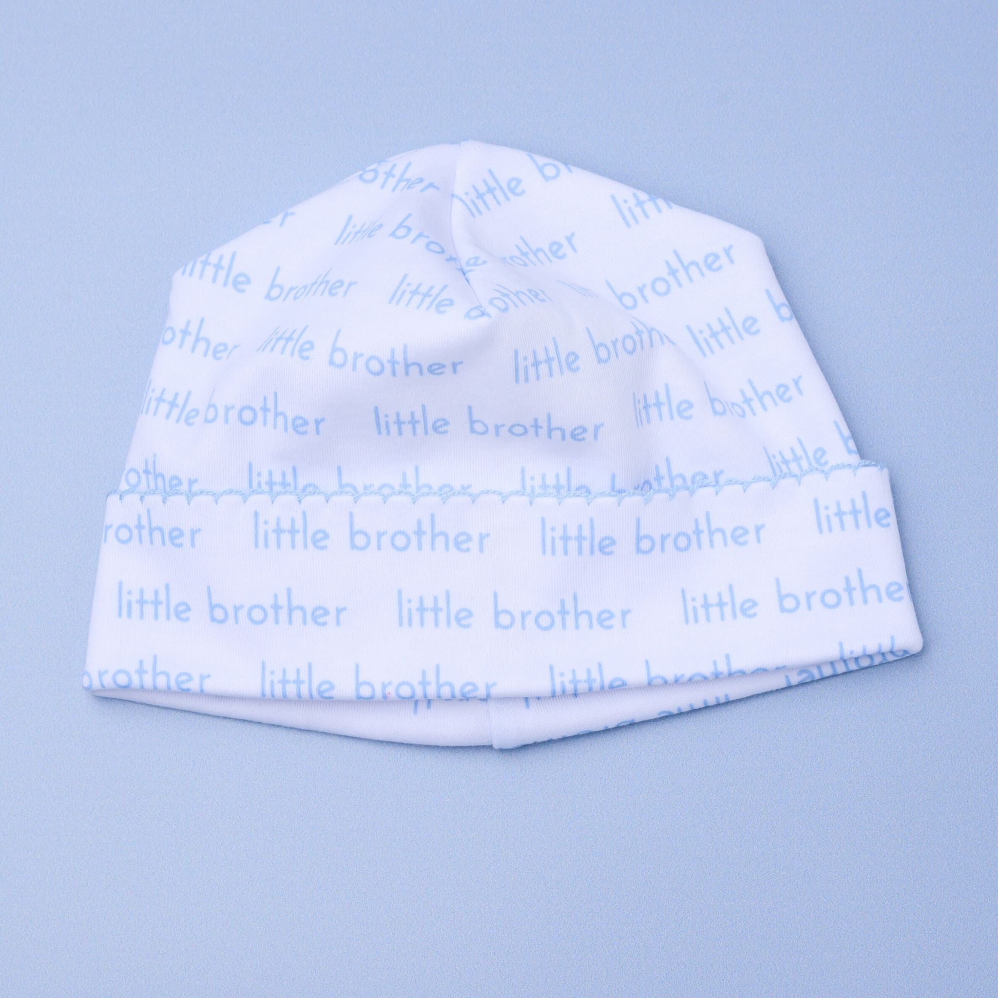 Baby Boy Little Brother Swaddle Set - Magnolia BabySwaddle Gift Set