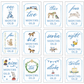 Baby Boy Monthly Milestone Card Set - Magnolia BabyMilestone Cards