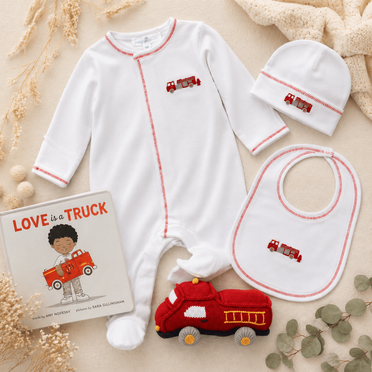Baby Boy Premium Gift Set - To the Rescue - Magnolia BabyBaby Gift Set