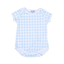  Baby Checks Bodysuit - Blue - Magnolia BabyBodysuit