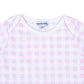 Baby Checks Bodysuit - Pink - Magnolia BabyBodysuit