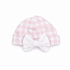 Magnolia Baby_Baby Checks Bow Hat - Pink_1