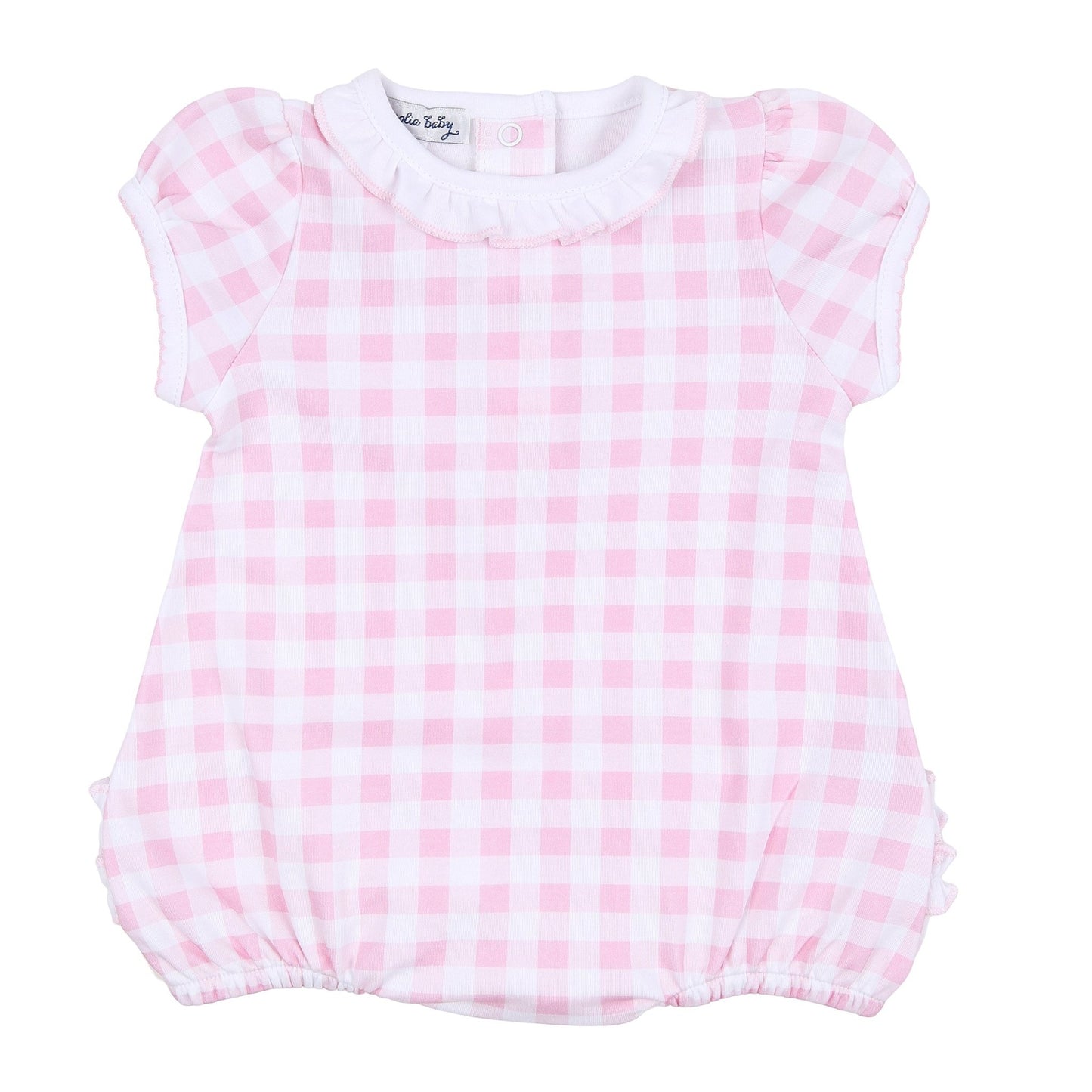 Baby Checks Bubble - Pink - Magnolia BabyBubble