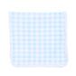 Baby Checks Burp Cloth - Blue - Magnolia BabyBurp Cloth