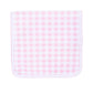 Baby Checks Burp Cloth - Pink - Magnolia BabyBurp Cloth