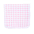 Baby Checks Burp Cloth - Pink - Magnolia BabyBurp Cloth