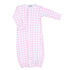 Baby Checks Converter - Pink - Magnolia BabyConverter Gown