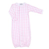 Baby Checks Converter - Pink - Magnolia BabyConverter Gown