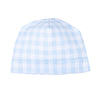 Baby Checks Hat - Blue - Magnolia BabyHat