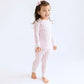 Baby Checks Long Pajamas - Pink - Magnolia BabyLong Pajamas