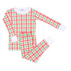 Baby Checks Long Pajamas - Red - Magnolia BabyLong Pajamas