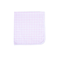  Baby Checks Receiving Blanket - Pink - Magnolia BabyReceiving Blanket