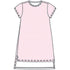 Baby Checks Short Sleeve Nightdress - Pink - Magnolia BabyNightdress