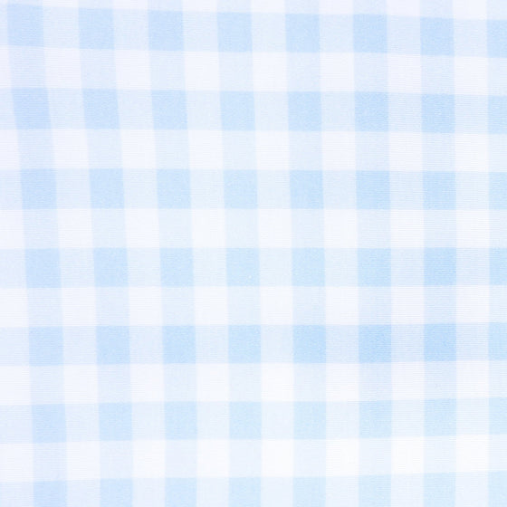 Baby Checks Swaddle Blanket - Blue - Magnolia BabySwaddle Blanket