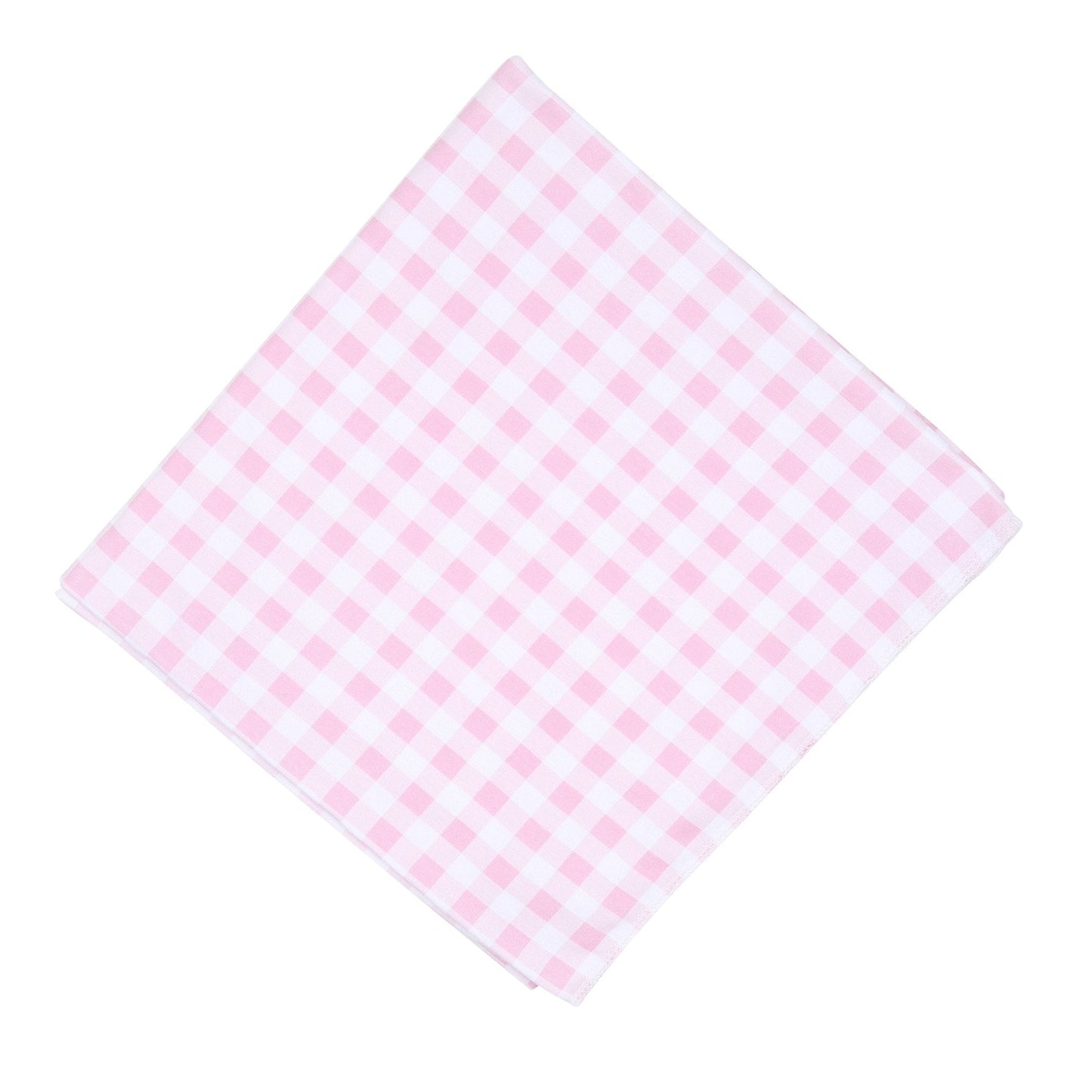 Baby Checks Swaddle Blanket - Pink - Magnolia BabySwaddle Blanket