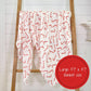 LollyBanks_Baby Cotton Muslin Swaddle Blanket - Candy Canes_2