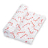 LollyBanks_Baby Cotton Muslin Swaddle Blanket - Candy Canes_1