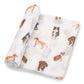 LollyBanks_Baby Cotton Muslin Swaddle Blanket - Doggone Cute_1