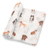LollyBanks_Baby Cotton Muslin Swaddle Blanket - Doggone Cute_1