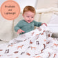 LollyBanks_Baby Cotton Muslin Swaddle Blanket - Doggone Cute_4