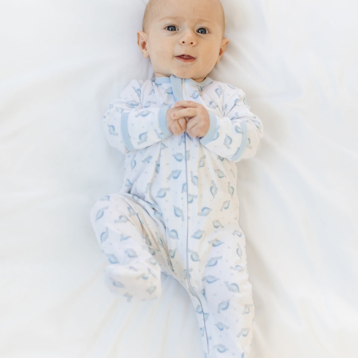 Magnolia Baby_Baby Dino Print Zip Footie_5