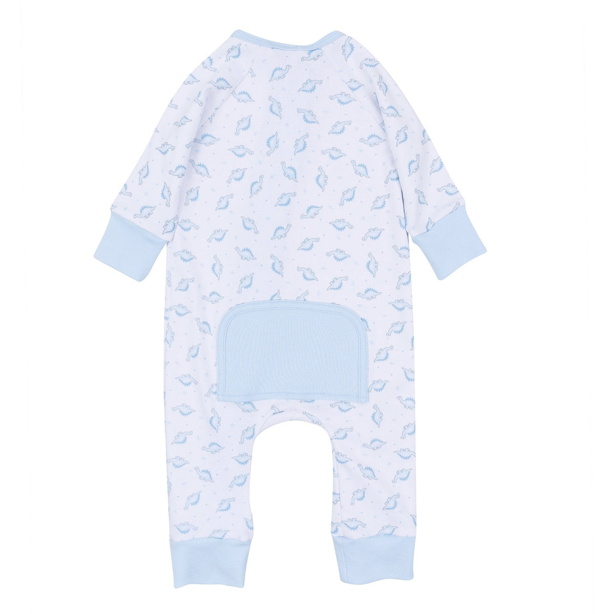 Magnolia Baby_Baby Dino Print Zip Playsuit_3