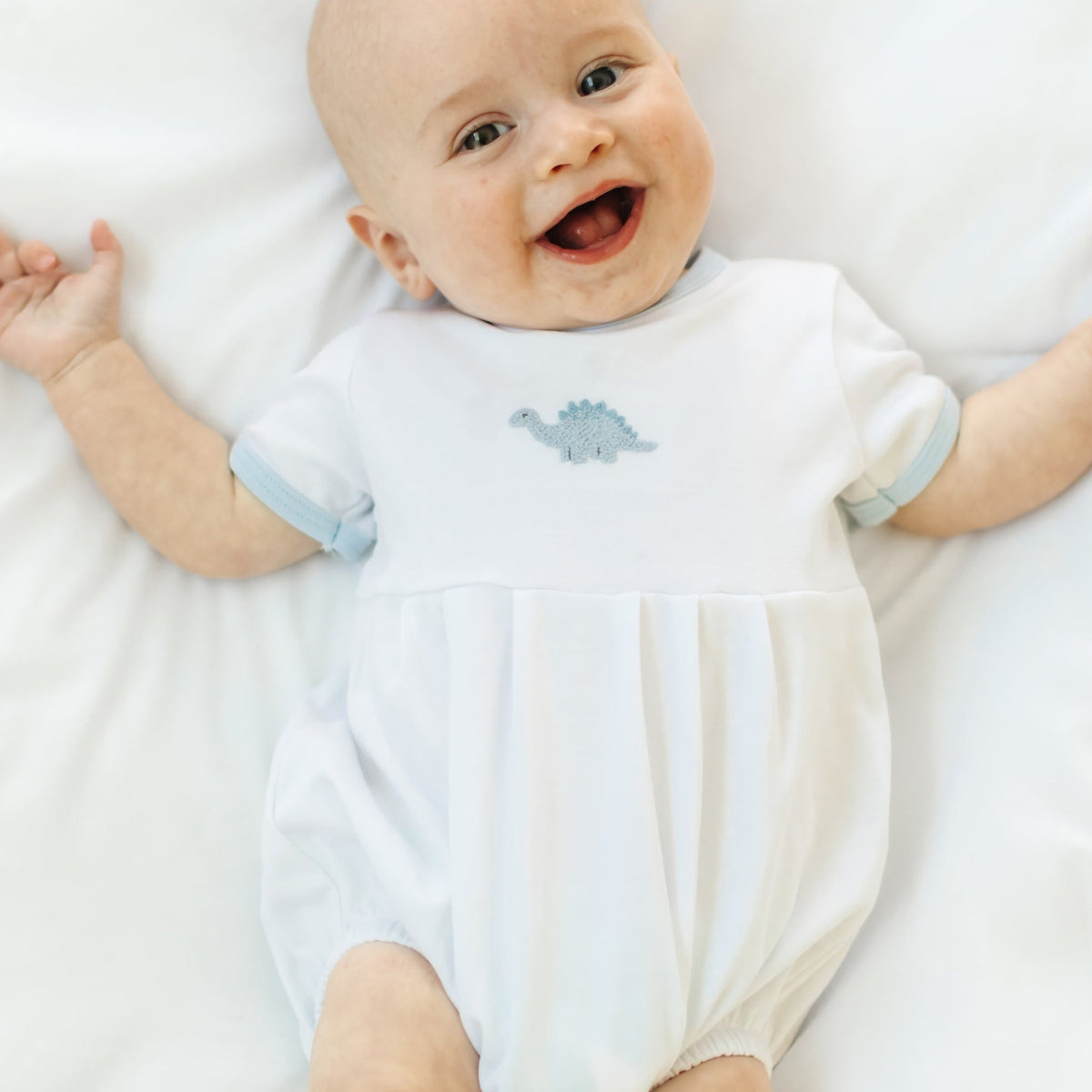 Magnolia Baby_Baby Dino Short Sleeve Bubble_5