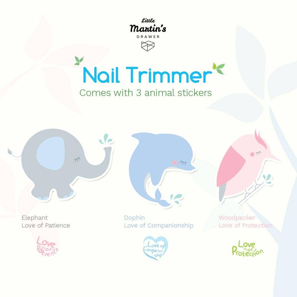Baby Electric Nail Trimmer with Light - Blue - Magnolia Baby