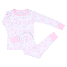  Baby Fair Isle Long Pajamas - Pink - Magnolia BabyLong Pajamas