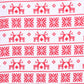 Baby Fair Isle Night Shirt Adult - Red - Magnolia BabyNight Shirt