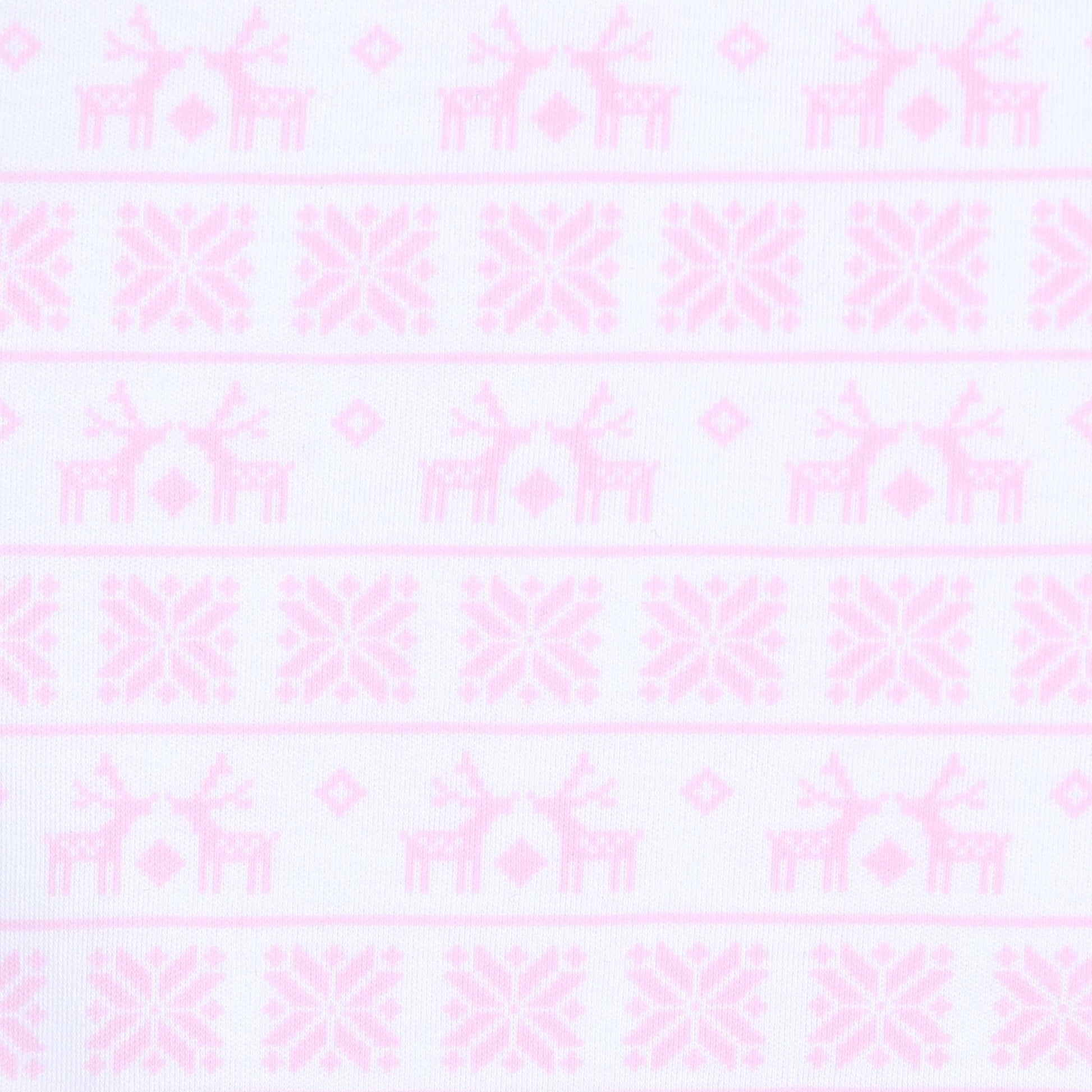 Baby Fair Isle Print Hat - Pink - Magnolia BabyHat