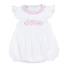 Baby Fish Applique Bubble - Pink - Magnolia BabyBubble