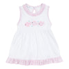 Baby Fish Applique Dress - Pink - Magnolia BabyDress