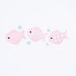 Baby Fish Applique Long Pajamas - Pink - Magnolia BabyLong Pajamas