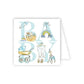Baby Gift Enclosure Card - Blue - Magnolia BabyStationery