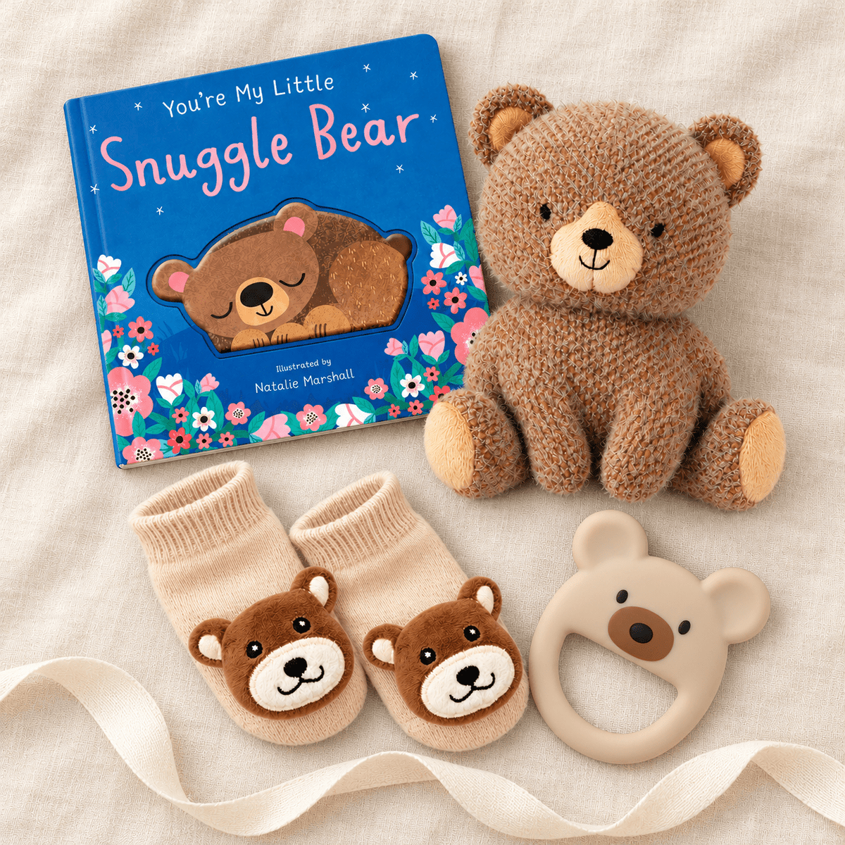 Magnolia Baby_Baby Gift Set - Teddy Bear_1