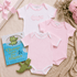 Baby Girl Bodysuit Gift Set - Alligator - Magnolia BabyBodysuit Gift Set
