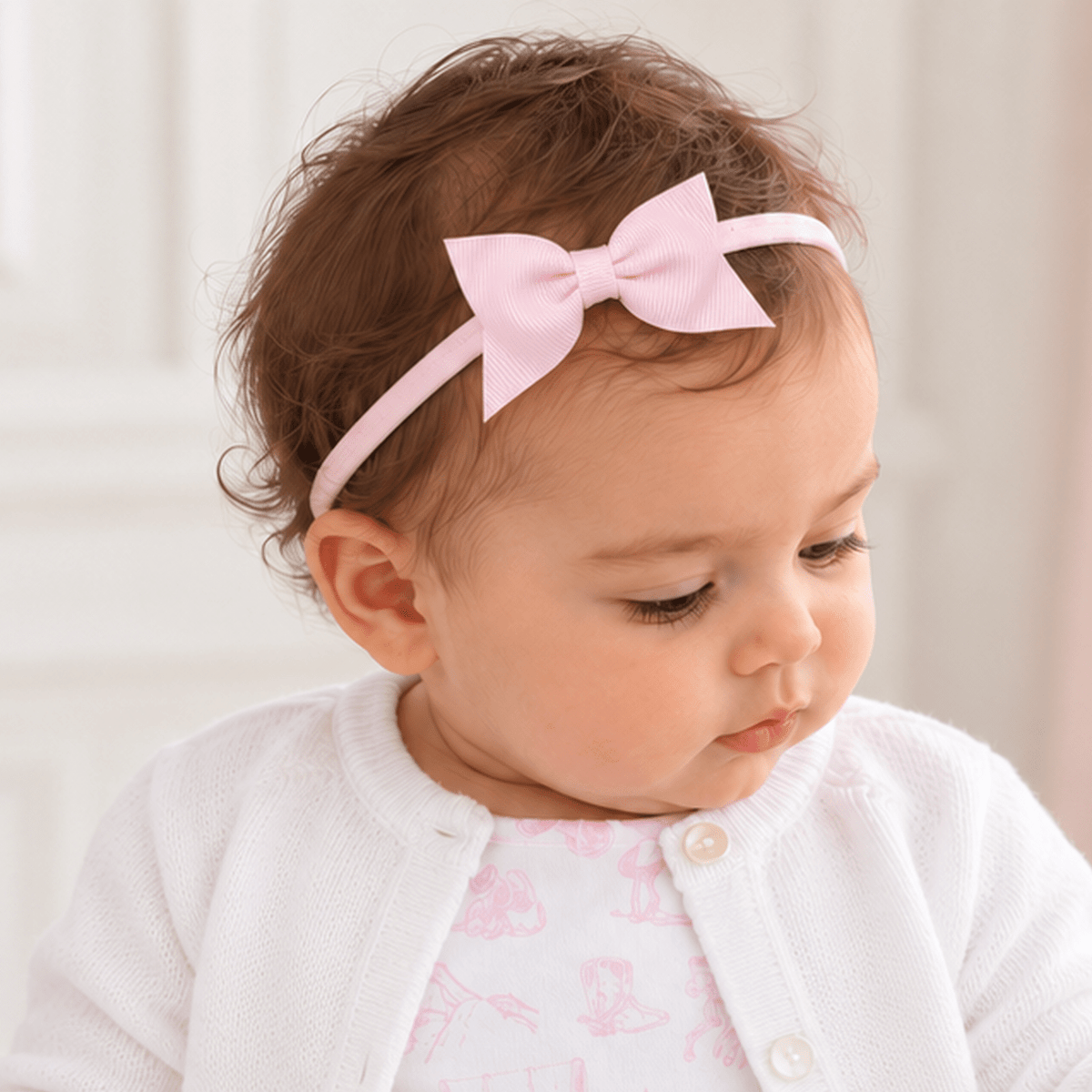 Magnolia Baby_Baby Girl Bubble + Cardigan Gift Set - Wild West Toile_4